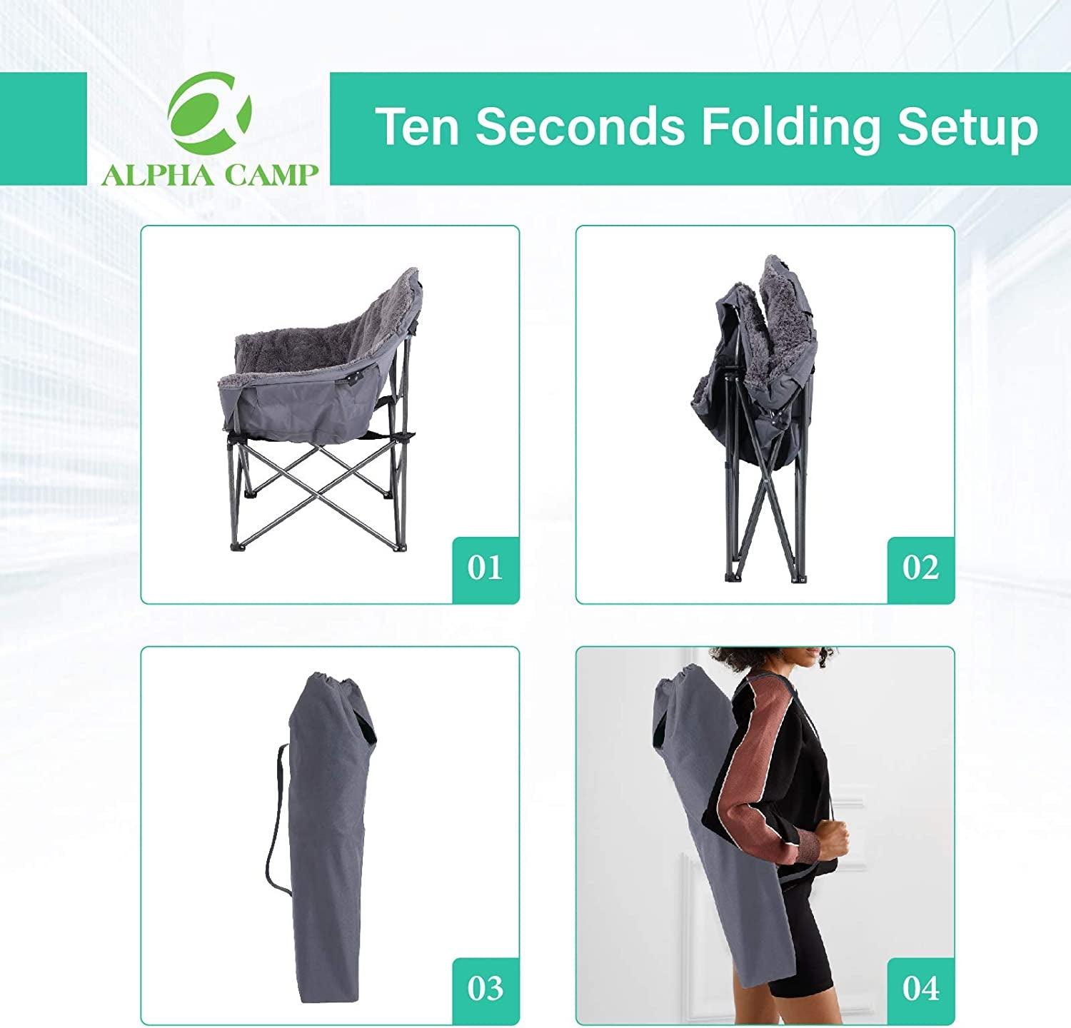 Outdoor Folding Chair with Cup Holder and Carry Bag. - Keyboard Jockeys