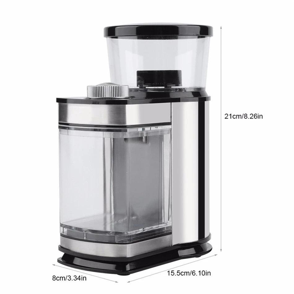 Stainless steel electric coffee grinder - Keyboard Jockeys